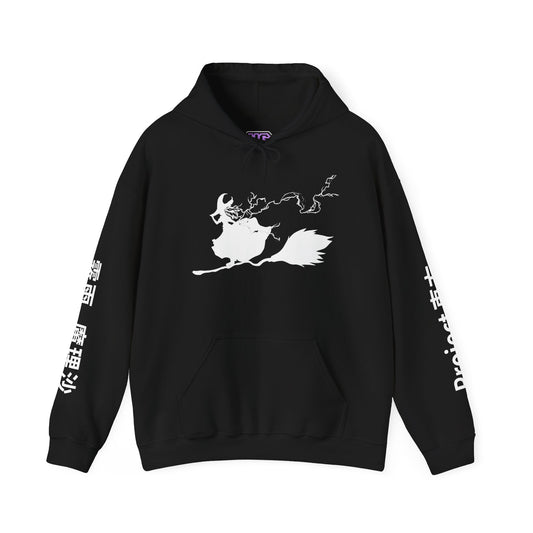 Black & White Marisa - Unisex Hooded Sweatshirt